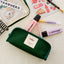 【5月24日発送予定】Funnymade Canvas Cotton Pen Case ペンケース ペンポーチ 筆箱 ふで箱 かわいい シンプル 韓国 ブランド 文房具