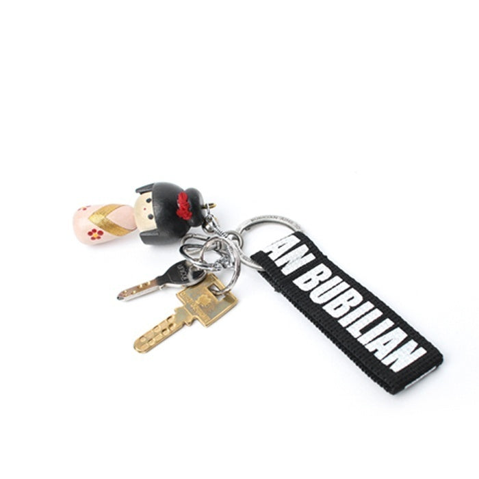 bubilian Point Label Key Holder ポイント ラベル キーホルダー タグ バッグに付ける バッグ用アクセサリー ロゴ入り カラフル かわいい