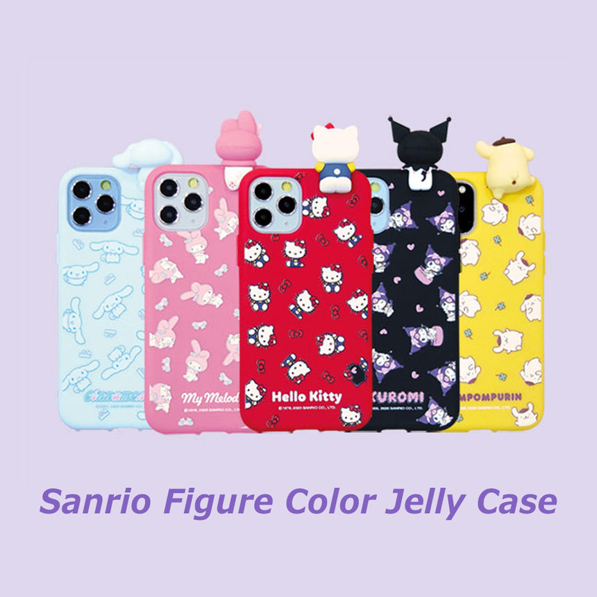 【6月7日発送予定】【並行輸入品】Sanrio Figure Color Jelly Case